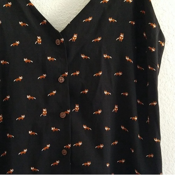Raccoons Black Printed Romper - Picture 2 of 5